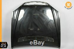 00-02 Mercedes W220 S430 S600 S55 AMG Hood Panel Assembly Obsidian Black OEM