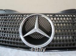 01 02 03 04 Mercedes r170 SLK Front UPPER Radiator Grille Grill Chrome OEM