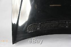 03-06 Mercedes W220 S500 S600 S55 AMG Hood Panel Assembly Black OEM