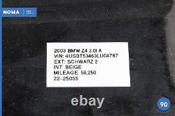 03-08 BMW Z4 E85 Left Driver Side Skirt Rocker Panel Molding 7068853 OEM