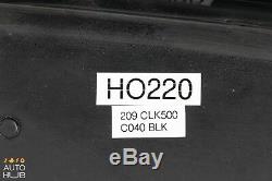 03-09 Mercedes W209 CLK350 CLK55 CLK500 AMG Hood Panel Assembly Black OEM