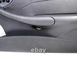 03-09 Mercedes W209 CLK55 AMG Front Right Door Trim Panel Leather Black COUPE
