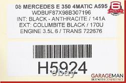 03-09 Mercedes W211 E500 E55 AMG Front Right Passenger Side Fender Panel OEM