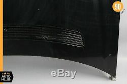 03-09 Mercedes W211 E500 E550 E55 AMG Hood Panel Assembly Black OEM