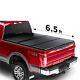 07-14 Chevy Silverado GMC Sierra 6.5ft Bed Hard Tri-Fold Tonneau Cover Black New