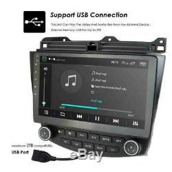 10.1 Android 9.1 Radio GPS 2GB+32GB Wifi A/C Dash Panel for Honda Accord 03-07