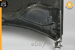 10-17 Mercedes W207 E350 E550 E400 Coupe Hood Panel Assembly Black OEM