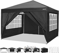 10'x20' Patio Gazebo Outdoor Pop Up Gazebo with6 Side Panels LARGE SPACE MULTIPLE