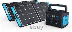 1000W-2000W Solar Generator Portable Power Station Backup Battery+Solar Panel