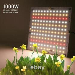 1000W LED Grow Light Ultra-thin Panel Full Spectrum For Indoor Plants Veg Lamp