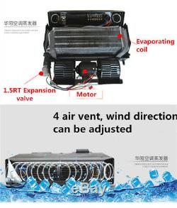 12V Car Undedash A/C Air Conditioner Evaporator&Assembly 32 Pass 4 Way Coil Kit