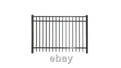 180 Linear Feet Of 4' High Georgia Style Aluminum Fence With Posts & Caps
