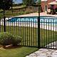 180' Of 54 High Carolina Style Pool Code Aluminum Fence With Posts & Caps