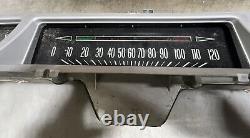 1966 Impala Gauge Cluster Dash Instrument Panel Clock Speedometer Fuel Gas