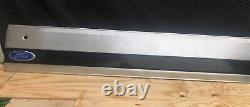 1987-1996 Ford Bronco Tailgate Trim With Black Panel Strip Molding Oem