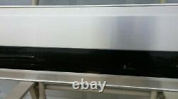 1992-1996 Ford Bronco Tailgate Aluminum Trim Panel Black Reflector Very Nice