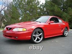 1994-2004 Ford Mustang Aluminum Rear Quarter Trim Panels Satin Black $pony Sale