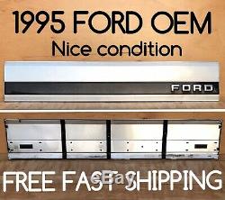 1995 Ford truck F150 Tailgate aluminum Trim Panel OEM 92-96 F-150 F-250 F-350