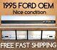 1995 Ford truck F150 Tailgate aluminum Trim Panel OEM 92-96 F-150 F-250 F-350