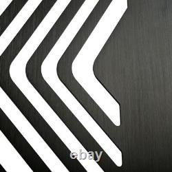 1Pair Engine Bay Panel Cover Black Aluminium for Chevy Corvette C8 2020-2021