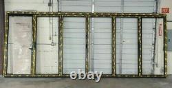 20' x 8' 20ft 6 Panel Black Aluminum Bi-Fold Patio Doors