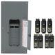 200 Amp 20-Space 40-Circuit Indoor Main Breaker Panel Box with Cover Electrical