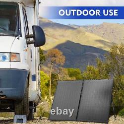 200W Foldable Solar Panel Suitcase Lightweight Outdoor Generator Power Station