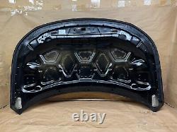 2016-2019 Ford Explorer Hood Bonnet Shell Panel OEM Black Aluminum No-Dents