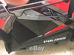 2018 POLARIS RZR XP Turbo/1000 ALUMINUM ROOF + LOWER HALF DOOR PANELS RED BLACK