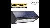 2019 Newest Licwshi 1100lm Solar Outdoor Lights 4500mah Black Aluminum Alloy 120
