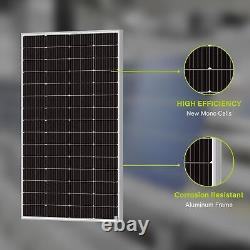 220W Watts200W Solar Panel Module 12V Mono Off Grid Charger for RV Boat Camper