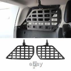 2Storage Panel System Trunk Tail gate Panel Cover for 4Runner 2010-2019
