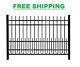 3/4 in. X 2 ft. X 6 ft. Black Aluminum Fence Puppy Guard Add-on Panel for Pack