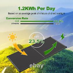 300W 600W 900W 1200W Watt Solar Panel Mono 12V Charging RV Camping Home Off-Grid