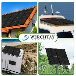 300W 600W 900W 1200W Watt Solar Panel Mono 12V Charging RV Camping Home Off-Grid