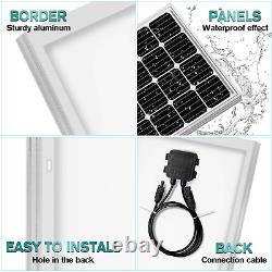 300W Watt 12V Monocrystalline Solar Panel Home RV Car Battery Power Off Grid PV