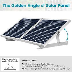 30W Folding Solar Panel 3000CFM Greenhouse Ventilation Vent Fan Battery