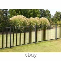 4 x 7 Aluminum Privacy Screen Fence Panel Outdoor Fencing Garden Yard Lawn