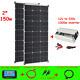 450W Solar panel kit home Battery Charger Controller Aluminum frame power system