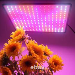 4pcs 225 LED Grow Light Ultrathin Panel Indoor Garden Flower Veg Plant Lighting