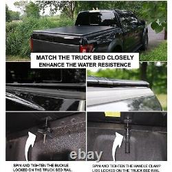 5.5'/67.1 Hard Quad-Fold Truck Bed For 2015-2022 Ford F-150 Tonneau Cover
