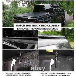 5'/60.5 Hard Tri-Fold Truck Bed Fit For 2016-2021 Toyota Tacoma Tonneau Cover