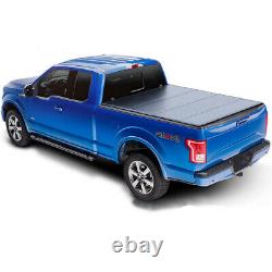 6.4' Hard Quad-Fold Truck Bed Tonneau Cover For 2002-18 Dodge Ram 19-20 Classic