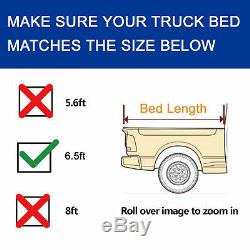 6.5'/78.8-78.9 Hard Tri Fold Truck Bed For 2015-2019 Ford F-150 Tonneau Cover