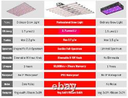 6500W Spider withSamsung LED Grow Light Full Spectrum Commercial Growing Lamp Kit
