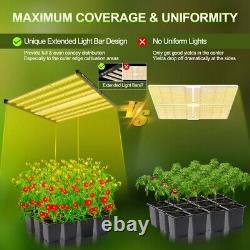 720W LED Foldable Grow Light Bar Bar for Indoor Plant Flower Commercial ETL list