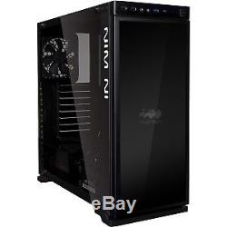 805 Infinity Rgb MID Tower Black Aluminium Tempered Glass Side Panel Rgb In Win
