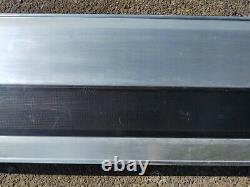 87-96 Aluminum Tailgate Trim Panel Moulding F150 F250 F350 XLT Black Reflector
