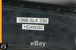 97-04 Mercedes R170 SLK320 SLK230 SLK32 AMG Hood Panel Assembly Black Opal OEM