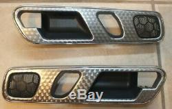 97-04 Mercedes R170 Slk320 Slk230 Center Dash Door Panel Vent Aluminum Trim Set